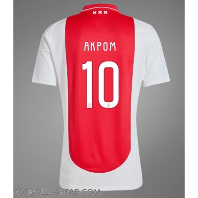 Ajax Chuba Akpom #10 Hemmatröja 2024-25 Kortärmad Ajax Chuba Akpom #10 Hemmatröja 2024-25 Kortärmad